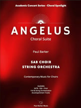 Angelus SAB choral sheet music cover